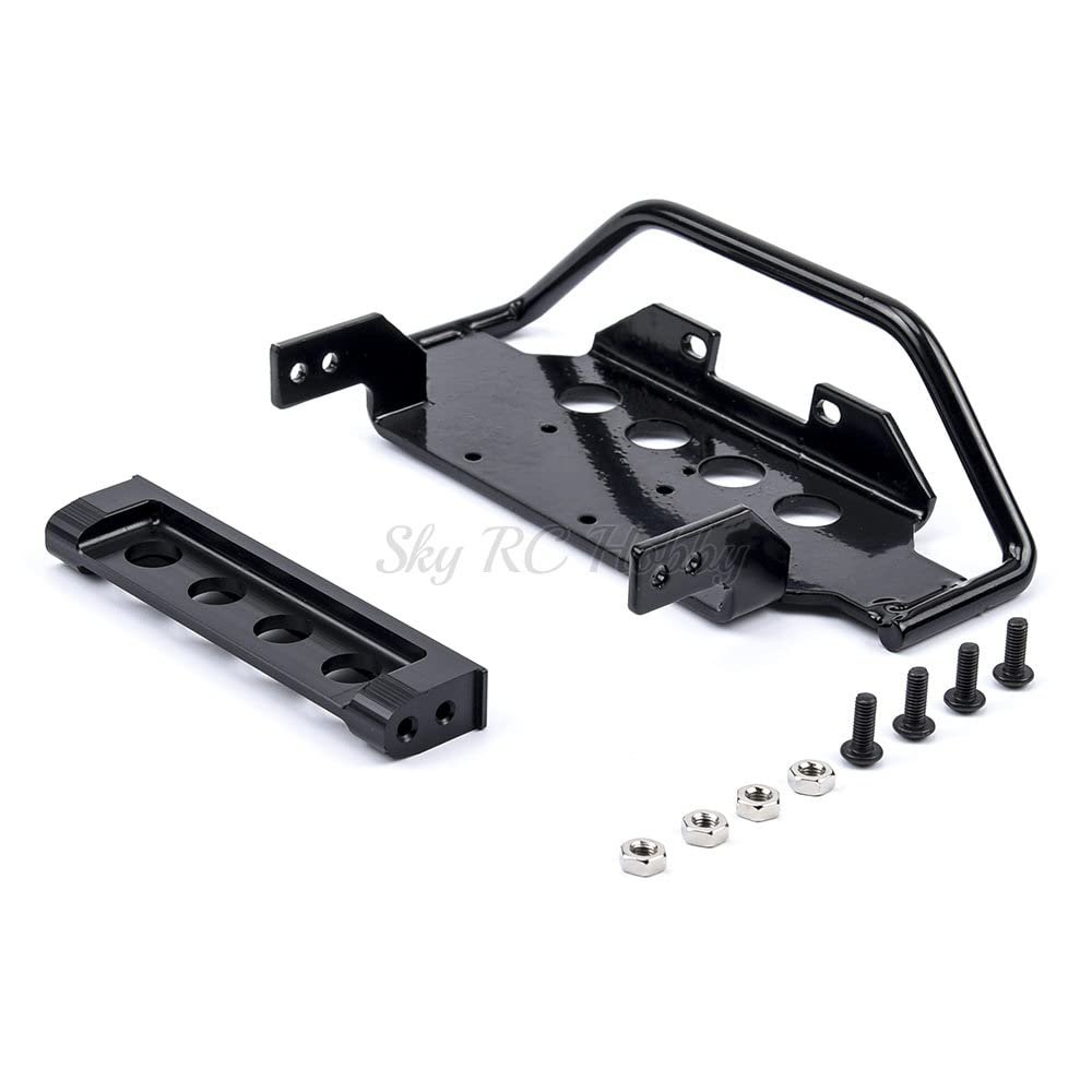 RC Car Parts Metal Front Bumper for 1:10 RC Crawler Traxxas TRX4 G500 TRX6 G63 6X6