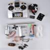 Midzooparts RC Boat Jet Boat Kit, 775 Motor, 95mm Rudder, 480A ESC, MC6C Transmitter, MC6RE Receiver, For 40cm-100cm Hulls view 2