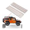 2Pcs Stainless Steel Sand Ladders Recovery Board for Axial SCX10 TRX-4 D90 1/10 1:10 RC Crawler Car view 1