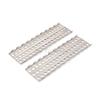 2Pcs Stainless Steel Sand Ladders Recovery Board for Axial SCX10 TRX-4 D90 1/10 1:10 RC Crawler Car view 2