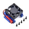 Aluminum Heat Sink Heatsink Mount with High Velocity Cooling Fan for Traxxas Slash 4X4 2WD Velineon ESC VXL-3S VXL 3S RC Car view 1
