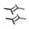 6 Pairs 5030 3D Paddle Violent 2 Blade/3 Blade Paddle multirotor bullnose Propeller for DIY FPV Mini Drone QAV-R view 1