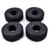 4PCS 120MM 1.9" Rubber Rocks Tyres/Wheel Tires 1.9 inch for 1:10 RC Rock Crawler Axial SCX10 90047 D90 D110 TF2 Traxxas TRX4 view 1
