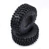 4PCS 120MM 1.9" Rubber Rocks Tyres/Wheel Tires 1.9 inch for 1:10 RC Rock Crawler Axial SCX10 90047 D90 D110 TF2 Traxxas TRX4 view 3