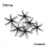2Pairs HQPROP T63MMX6 63mm 6-Blade PC Propeller Light Grey for RC FPV Racing Freestyle 2.5inch Cinewhoop Ducted Drones DIY Parts view 2