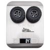 4PCS Aluminum Alloy RC Beadlock Wheels Wheel Rims Hub with Tire for 1/24 1:24 Axial SCX24 AXI90081 Deadbolt RC Crawler Car view 4