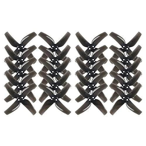 10Pairs 20PCS Kingkong LDARC 51mm Racer 1.5mm Shaft FPV Propeller with Screw for RC Drone FPV Racing Cine Whoop ET85 BETA85X