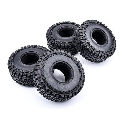 1.9" Terrain Rubber Wheel Tires 114mm for 1:10 Scale RC Crawler Axial SCX10 90046 Tamiya CC01 D90-4Pcs/Lot