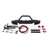 Metal Front Bumper with LED Lights for 1/10 1:10 RC Car Axial SCX10 90046 90047 Traxxas TRX-4 TRX4 RC Rock Crawler view 3