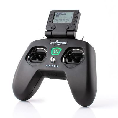 T8 Pro 16 Channel OpenTX Compatible Multi-Protocol Remote Control for RC Drone Black