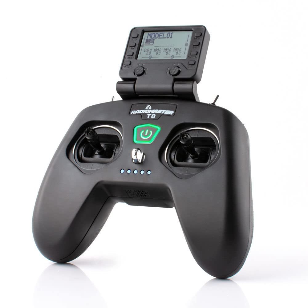 T8 Pro 16 Channel OpenTX Compatible Multi-Protocol Remote Control for RC Drone Black