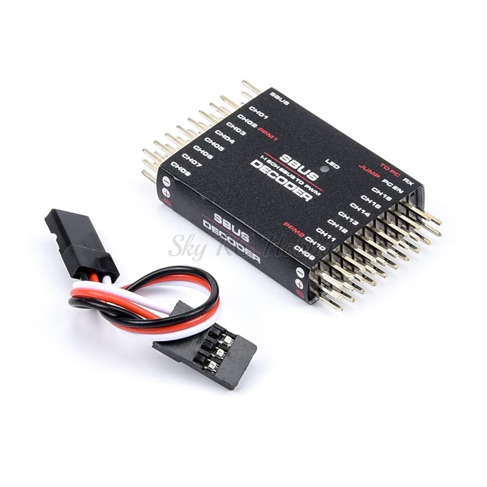 SBUS to PWM PPM Decoder 16CH for X8R RXSR RC Airplane