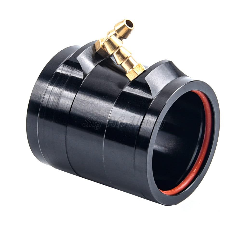 28mm-40mm Inner Diameter 28mm CNC Water Cooling Jacket for Brushless Inrunner Motors RC Hobby Boats Model Accessory