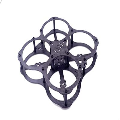 DIY FPV QAV-HK UFO 130 Pure Carbon Fiber Frame Mini Racing Quadcopter Drone for 3045 3030 3/4 Blade Propeller