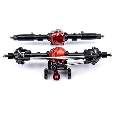 Alloy Front Rear Straight Complete Axle for 1/10 Axial SCX10 II 90046 90047 RC Crawler Car Upgrade Parts