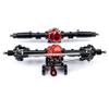 Alloy Front Rear Straight Complete Axle for 1/10 Axial SCX10 II 90046 90047 RC Crawler Car Upgrade Parts view 1