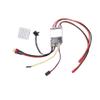 2-4S 2CH One Way Brushed ESC 20Ax2 Mixing Mode Electric Speed Controller with Overheating Protection f RC Boat 380/550/775 Motor view 1