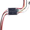 2-4S 2CH One Way Brushed ESC 20Ax2 Mixing Mode Electric Speed Controller with Overheating Protection f RC Boat 380/550/775 Motor view 3