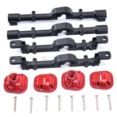 Metal Front and Rear Bridge Axle Housing Case for MN D90 D91 M MS 1/12 RC Car Upgrade Parts Accessories