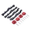 Metal Front and Rear Bridge Axle Housing Case for MN D90 D91 M MS 1/12 RC Car Upgrade Parts Accessories view 2