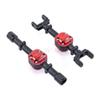 Metal Front and Rear Bridge Axle Housing Case for MN D90 D91 M MS 1/12 RC Car Upgrade Parts Accessories view 3