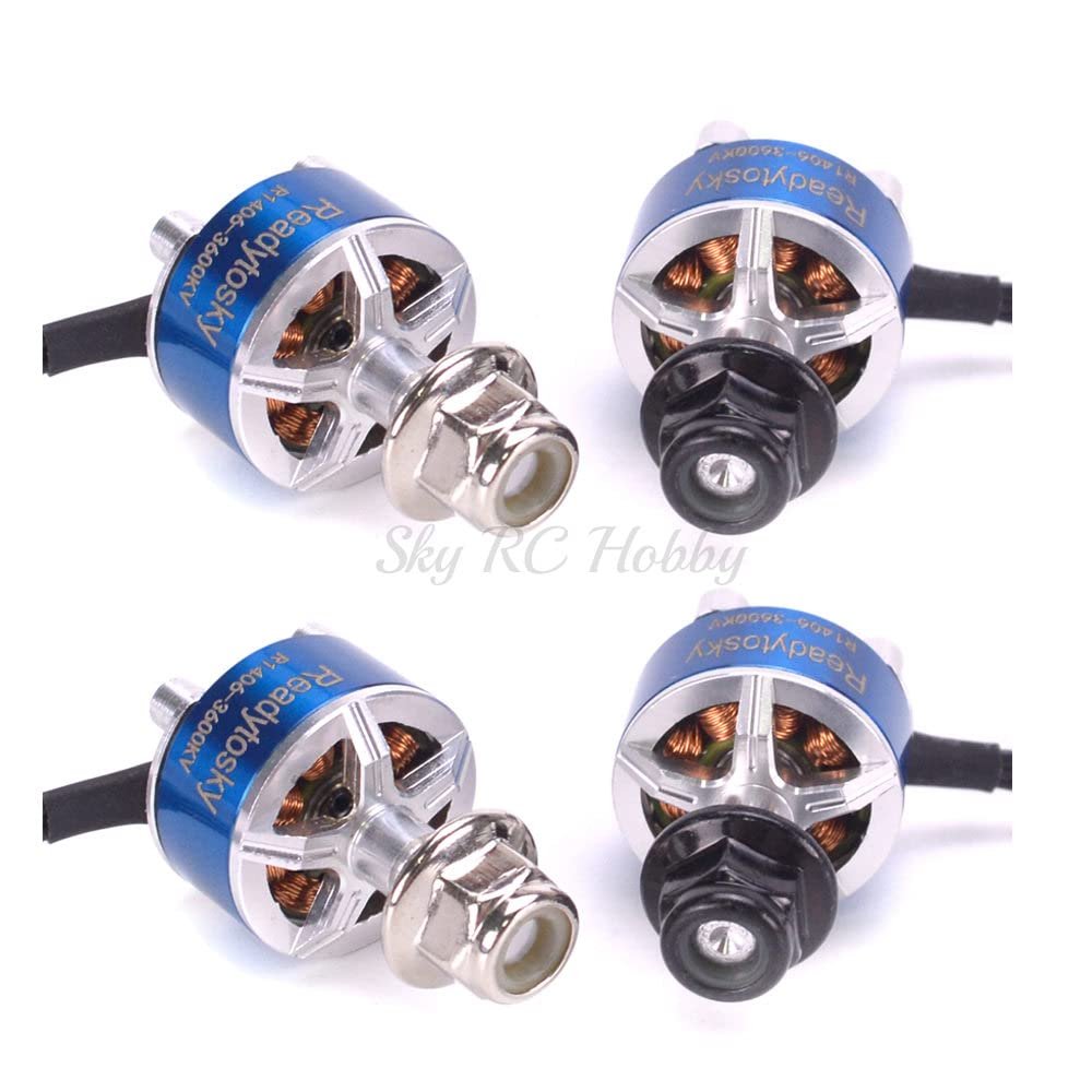 4pcs/lot 1406 3600KV 2-4S CW CCW Brushless Motor for RC Models Quadcopter Frame DIY Part FPV Racing Drone