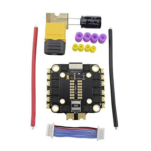 8B45A BLheli_32 2-6S 4in1 Brushless ESC Double Hole Support DShot150/300/600 PWM Oneshot125/42 Multshot for Drone FPV