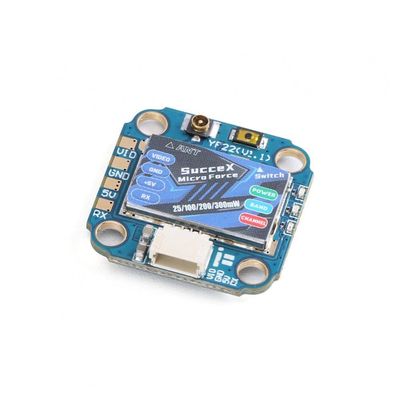 16X16mm SucceX Micro Force 5.8G 40CH PitMode 25mW 100mW 200mW 300mW Adjustable Micro VTX for FPV Racing Tinywhoop Drones