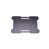 Battery Holder Plate Protection Board Carbon Fiber 1.5mm & Battery Belt for QAV-X 214 210mm ZMR200 X FPV Racing Drone view 3