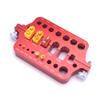 CNC Red Color Multifunction Heat Soldering Station Rc Spare Parts Part Accessories for RC Quadcopter Multicopter Aircraft view 1