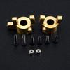 2PCS Brass Heavy Duty Weights Front Hub C Base Counterweights for Axial SCX10 II 90046 1/10 RC Crawler Car Truck Parts view 3