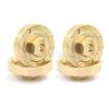 4PCS/Set Brass Heavy Duty Wheel Hub Combiner for Xiaomi Jimny Xmykc01Cm 1/16 Rc Car Upgrade Parts Accessories view 2
