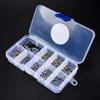 176pcs Stainless Steel Whole Car Screws Kit Screws Box Set for 1/24 Axial SCX24 90081 RC Crawler Car Parts view 1