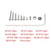 176pcs Stainless Steel Whole Car Screws Kit Screws Box Set for 1/24 Axial SCX24 90081 RC Crawler Car Parts view 3