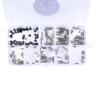 176pcs Stainless Steel Whole Car Screws Kit Screws Box Set for 1/24 Axial SCX24 90081 RC Crawler Car Parts view 4
