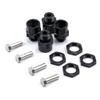 4PCS 12mm to 17mm Wheel Hex Hub Conversion Adapter + 17mm Wheel HEX Nuts Sleeve Wrench for 1/10 RC Car and Upgrade 1:8 Tires view 4
