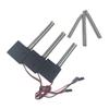 3PCS Huina Plastic Strength Main Arm Second Arm Bucket Arm Driving Rod with Servo for Huina 550 RC Excavator RC Car Parts view 2