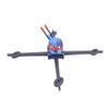 Apro 200 5 inch Frame Kit RC Racing Drone 3K Carbon Fiber Quadcopter Frames with Blue TPU Hood DIY RC Freestyle Drone view 2