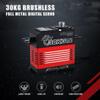 Hobby S3000BL Splash Water Brushless Motor 30KG Full Metal Gear Servo for 1/6 1/8 1/7 RC Car for Buggy Boat Robot view 2
