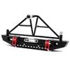 1Set Metal Rear Bumper with Led Light for 1/10 RC Car Axial SCX10 90046 90047 Traxxas TRX4 TRX-4 view 3
