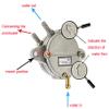 Metal Negative Pressure Water Pump Self-Priming Pump Spare Parts for Rc Gasoline Ship Model Engine/Water Cooler view 2
