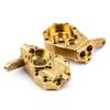 2pcs/lot Heavy Duty Brass Front Steering Knuckle Set Counterweight Style Climbing Car Accessories for TRAXXAS TRX4 1/10 RC Car view 4