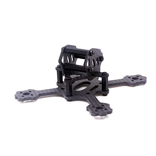 Eyas X2 FPV DIY 80mm Mini Quadcopter Frame Multirotor Racing Frame Carbon Fiber Quadcopter Kit RC Multirotors Drone Quality ZMR