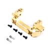 1/10 RC TRX4 Front Bumper Mount Gold Servo Relocation Mount for Traxxas TRX-4 view 1