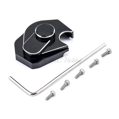 Metal Protective Gear Shell Aluminum Alloy Gearbox Cover for 1/24 Axial SCX24 90081 RC Car Accessories