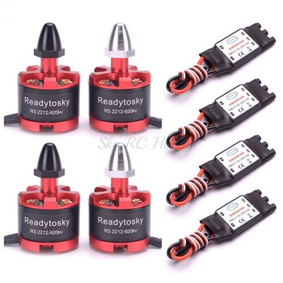 4pcs 2212 920KV Brushless Motor + 4pcs 30A Simonk ESC for F450 F550 S500 S550 X525 Quadcopter Multicopter