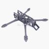 Range II LR4 3K Carbon Fiber 4 Inch 185mm Quadcopter Frame 4mm Arm Kit with 3D Printing Mounting Seat view 2