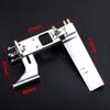 1PCS Water Absorbing Rudder Aluminum Suction Rudders with Tail 4mm Shaft Bracket for CAT RC Jet Boats RC Boat Parts view 1