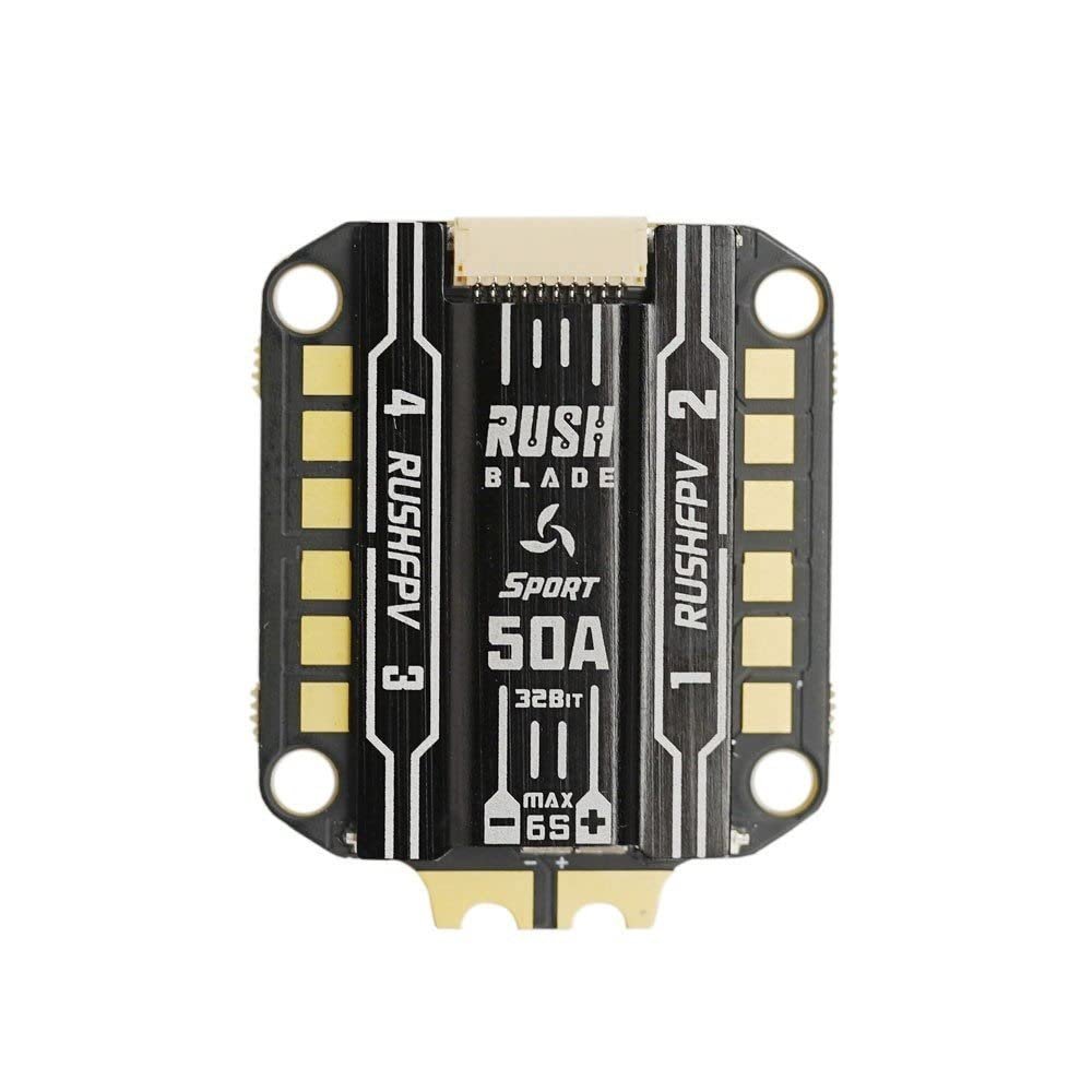 Rush Blade 50A 3-6S BLHeli_32 4in1 Brushless ESC Sport Edition for RC FPV Racing Freestyle Drones