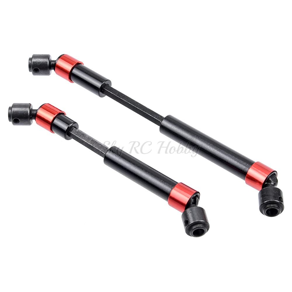 2PCS TRX4 Metal CVD Drive Shaft for 1/10 RC Rock Crawler 324MM Wheelbase Traxxas TRX-4 RC Car